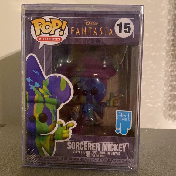 LIMITED EDITION Art Series Fantasia Sorcery Mickey - Picture 2 of 4